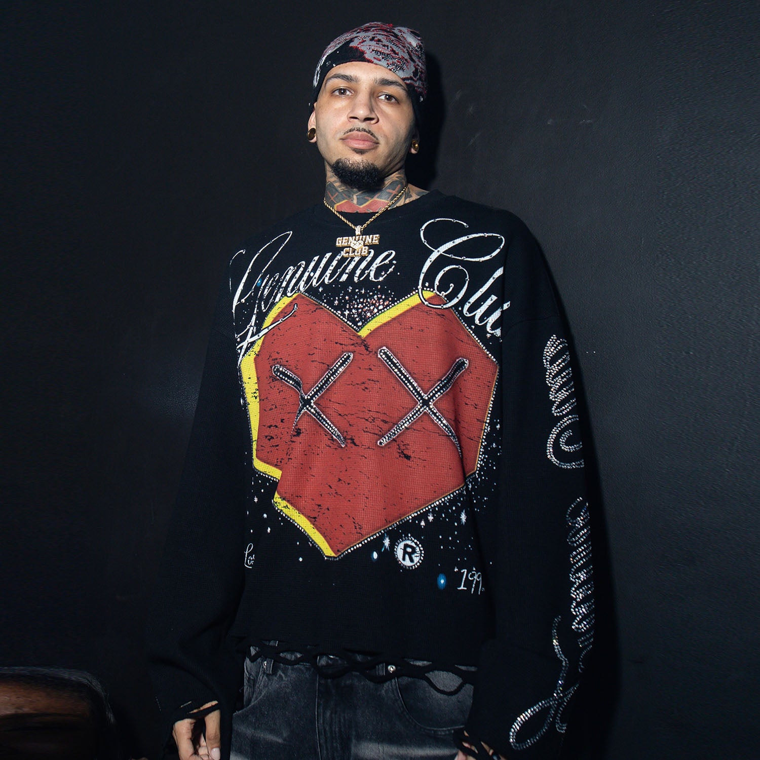 Vintage Long Sleeve Tee Black - LA Edition