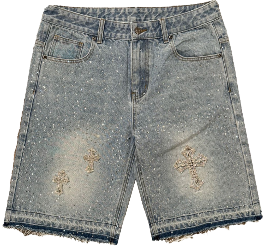 Raw Edge Denim Jorts