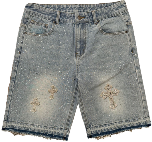 Raw Edge Denim Jorts