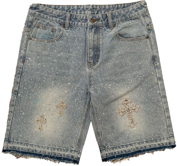 Raw Edge Denim Jorts